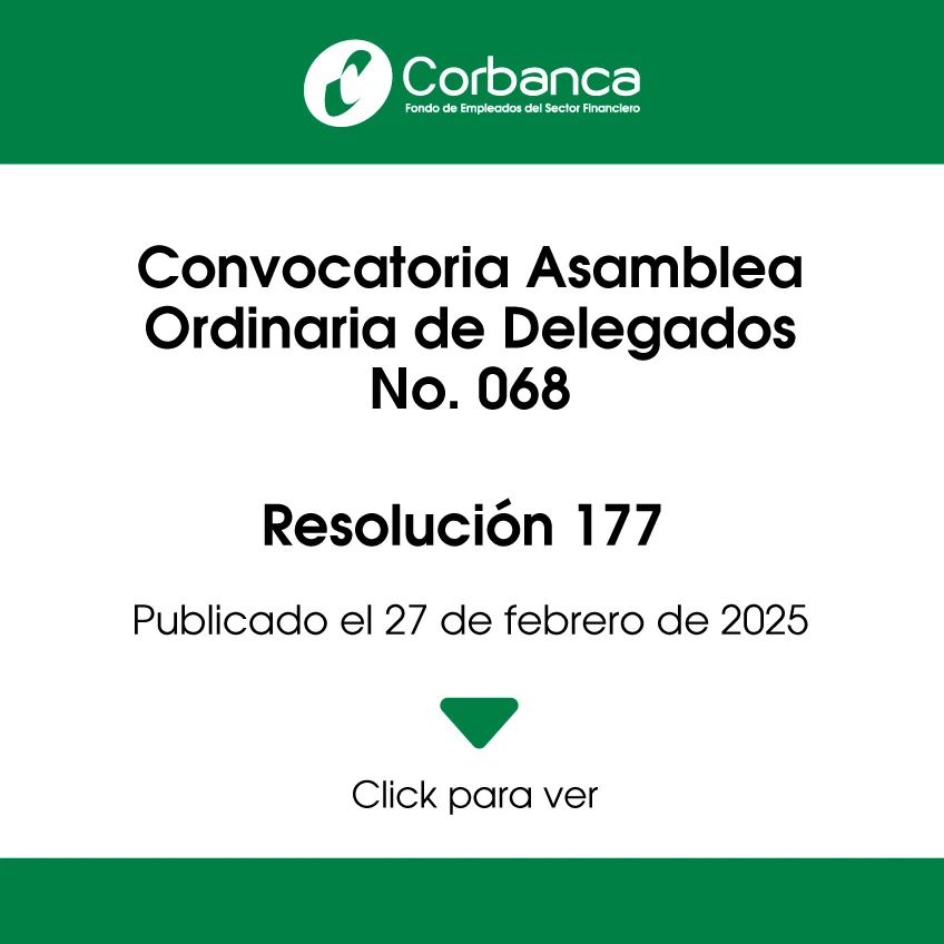 Convocatoria asamblea 068